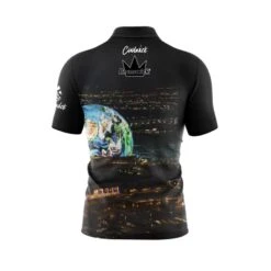 Brunswick Vegas Sphere Quick Ship CoolWick Sash Zip Bowling Jersey -Bowler Smart Shop brunswick vegas sphere back scaled 1