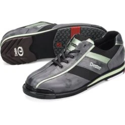 Dexter SST 8 Pro Grey Camo Metallic Green Men’s Bowling Shoes -Bowler Smart Shop dexter sst 8 pro grey camo metallic green pair