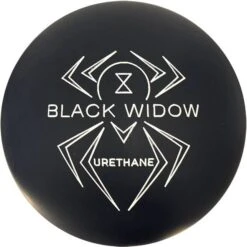 Hammer Black Widow Black Solid Urethane Overseas Bowling Ball
