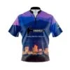 Hammer Reno Quick Ship CoolWick Sash Zip Bowling Jersey