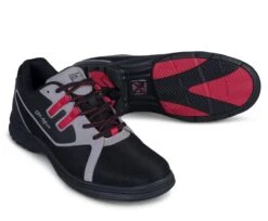 KR Strikeforce Ignite Black Grey Red Men’s Right Hand Wide Bowling Shoes -Bowler Smart Shop ignite1