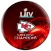 OTB NFL Red Kansas City Chiefs Super Bowl LIV Champions Bowling Ball 1 OTB NFL Red Kansas City Chiefs Super Bowl LIV Champions Bowling Ball -Bowler Smart Shop kc1