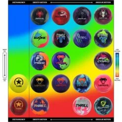 Motiv Crimson Jackal Bowling Ball -Bowler Smart Shop motiv ball chart april2024 3