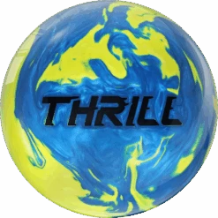 Motiv Max Thrill Pearl Blue Yellow Bowling Ball