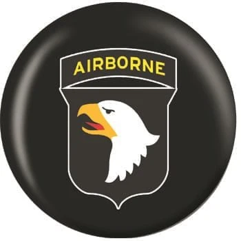 OTB 101st Airborne Bowling Ball 4 OTB 101st Airborne Bowling Ball - Image 2
