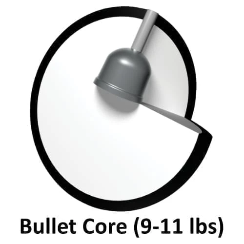 Brunswick Twist Black Gold Silver Bowling Ball 5 Brunswick Twist Black Gold Silver Bowling Ball - Image 3