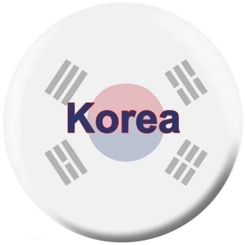 OTB Flags Of The World Korea Flag Bowling Ball 4 OTB Flags Of The World Korea Flag Bowling Ball - Image 2