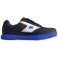 Brunswick Renegade Wide Men’s Black Royal Bowling Shoes