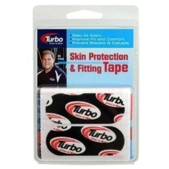 Turbo Driven To Bowl 1″ Precut Fitting Tape – Black 30 Pieces