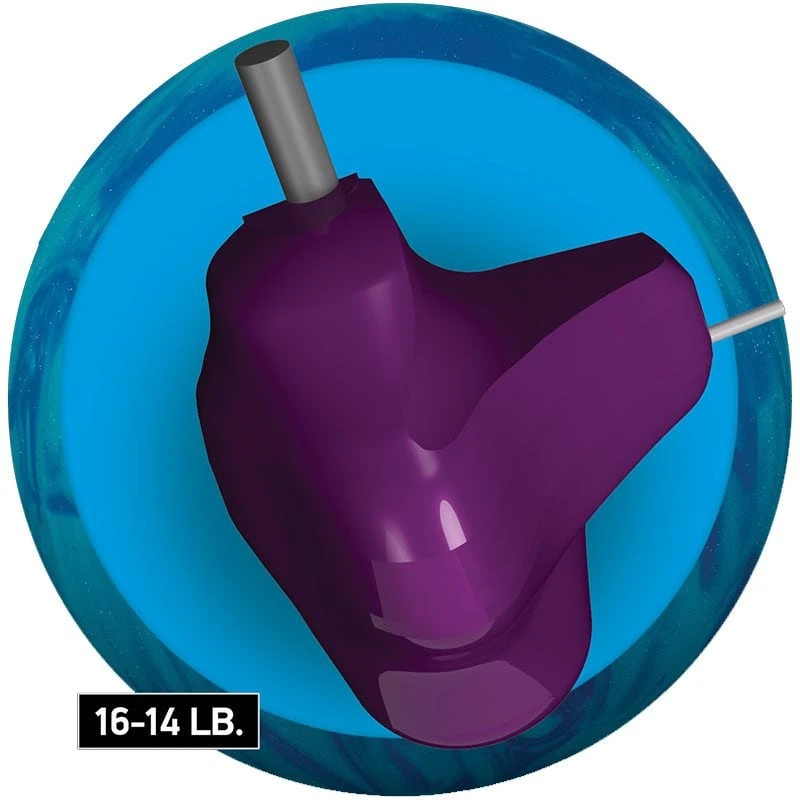Radical Max Bias Bowling Ball 4 Radical Max Bias Bowling Ball - Image 2
