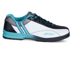 KR Strikeforce Starr White Black Teal Right Hand Women’s Bowling Shoes -Bowler Smart Shop sratt5 1