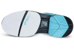 KR Strikeforce Starr White Black Teal Left Hand Women’s Bowling Shoes -Bowler Smart Shop starr8