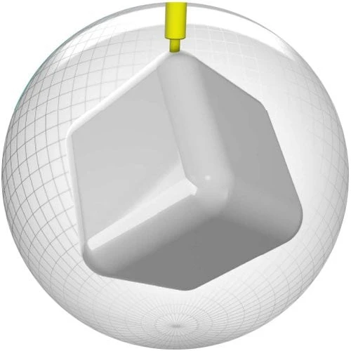 Storm Clear White Bowling Ball 4 Storm Clear White Bowling Ball - Image 2