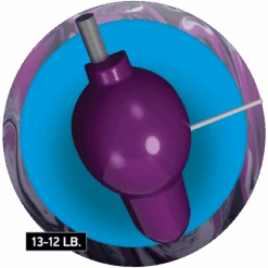 Radical Zig Zag Solid Bowling Ball -Bowler Smart Shop tixpo9l8